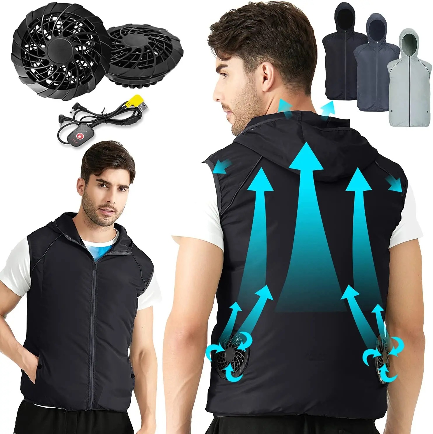 Outdoor Sport Brand Jacket - Летняя спортивная ветровка-жилет унисекс для путешествий,