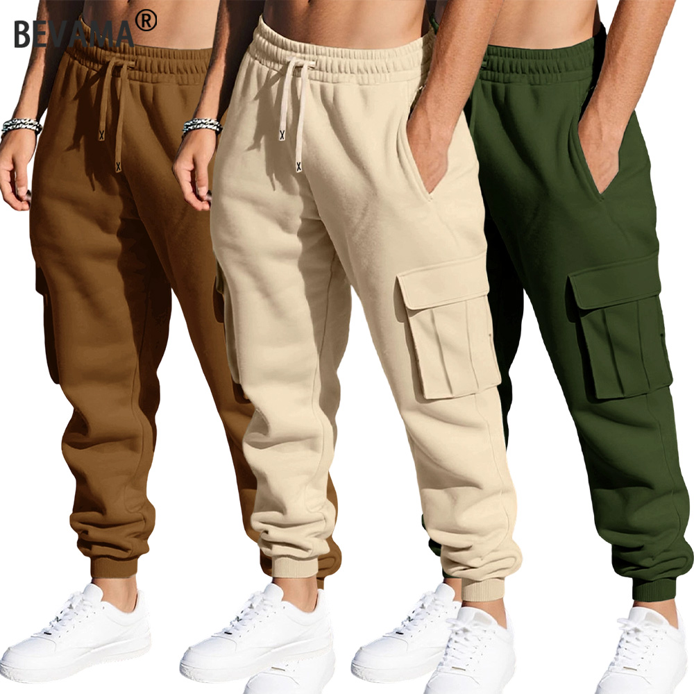 Outdoor Sport Hiking Pants - Мужские спортивные брюки однотонные, повседневные карго-штаны
