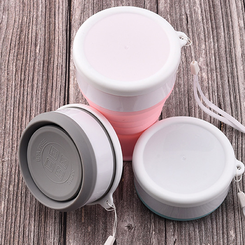 Outdoor Sport Glass Water Bottle - 200 мл силиконовая складная стеклянная походная