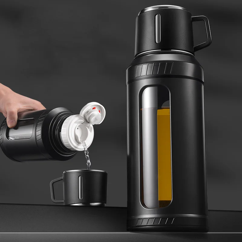 Outdoor Sport Glass Water Bottle - Большая стеклянная бутылка для воды объемом