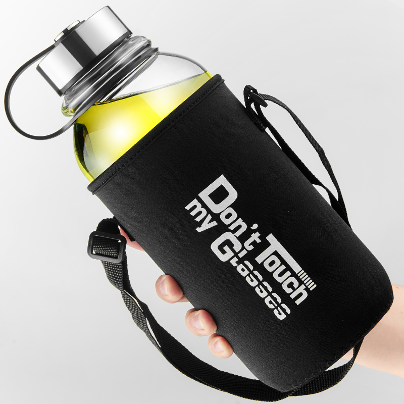 GIANXI стеклянная бутылка боль – обзор и цена Outdoor Sport Glass Water Bottle