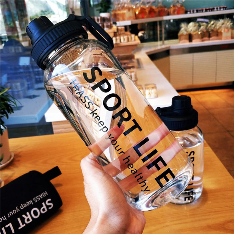 Портативная Спортивная стеклян – обзор и цена Outdoor Sport Glass Water Bottle