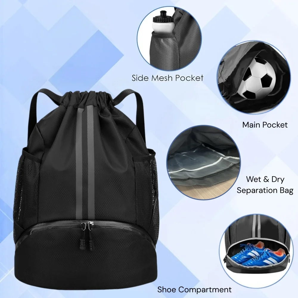 Спортивный рюкзак на шнурке, л – обзор и цена Outdoor Sport Backpack