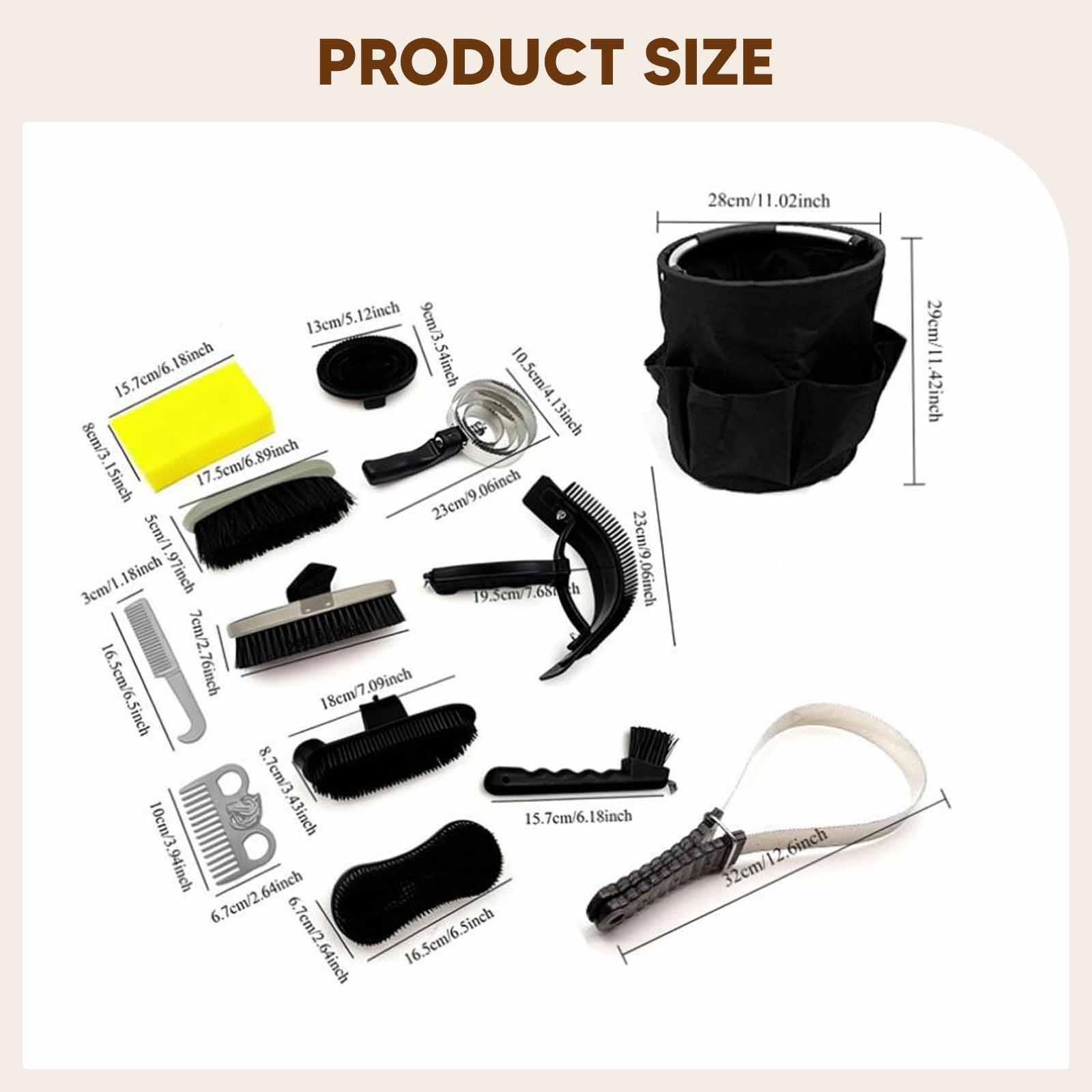 Набор для ухода за лошадьми: п – обзор и цена Grooming Kit Horse