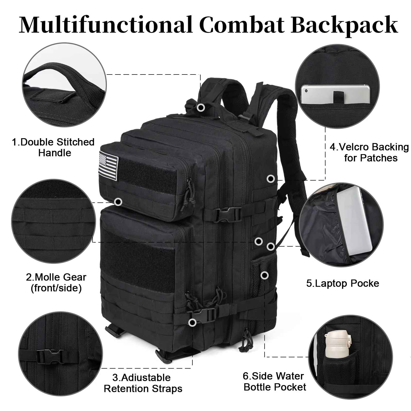 60-литровый армейский тактичес – обзор и цена Outdoor Sport Backpack