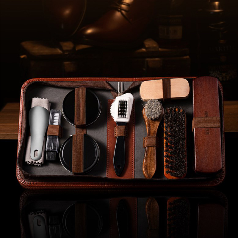 Набор кистей для обуви из конс – обзор и цена Grooming Kit Horse