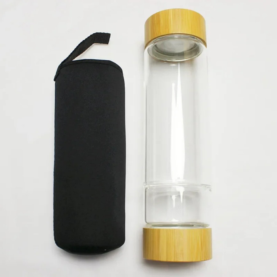 Кристаллические бутылки с нату – обзор и цена Outdoor Sport Glass Water Bottle