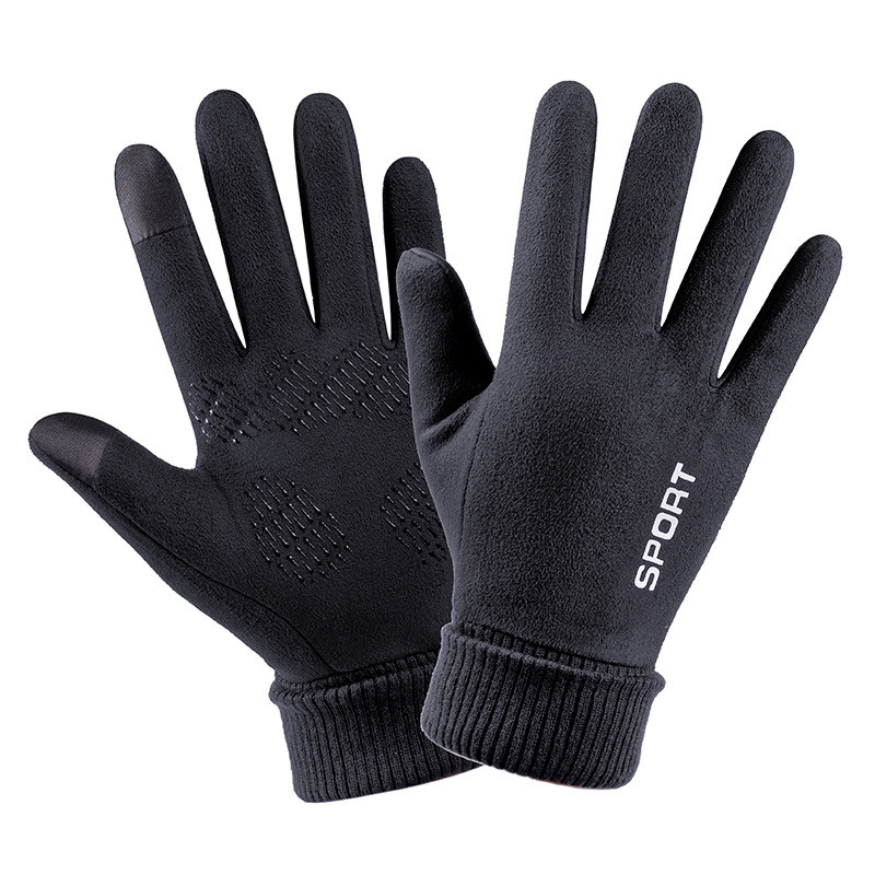 Мужские Зимние Замшевые Кожаны – обзор и цена Horse Riding Glove