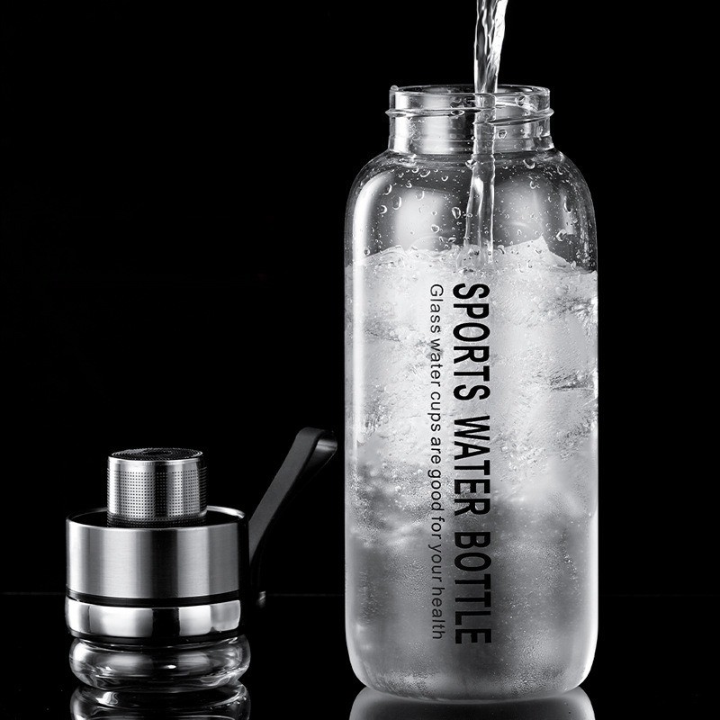 Стеклянная бутылка для воды 1, – обзор и цена Outdoor Sport Glass Water Bottle