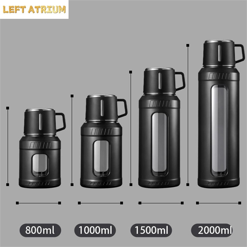 Большая стеклянная бутылка для – обзор и цена Outdoor Sport Glass Water Bottle